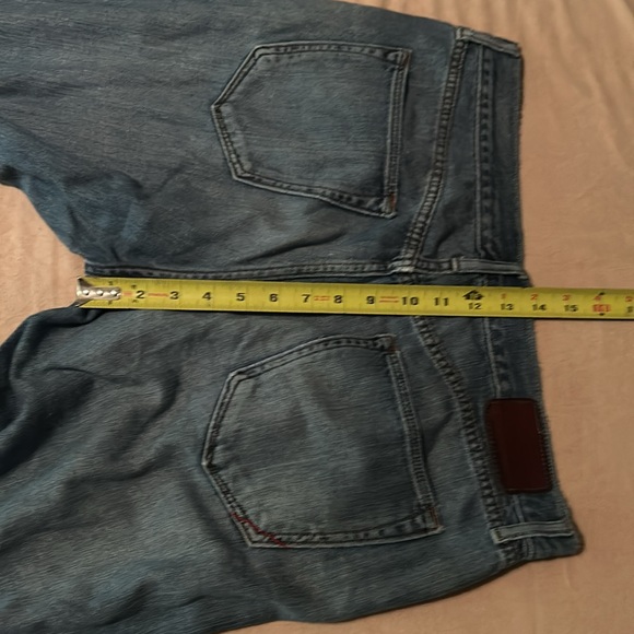 BANANA REPUBLIC 35x32 STRAIGHT LEGS men’s blue jeans - Picture 4 of 12